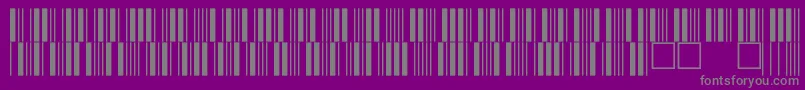 C39p12dmtt Font – Gray Fonts on Purple Background
