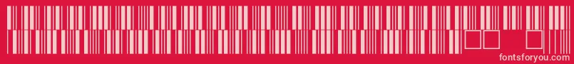 fuente C39p12dmtt – Fuentes Rosadas Sobre Fondo Rojo