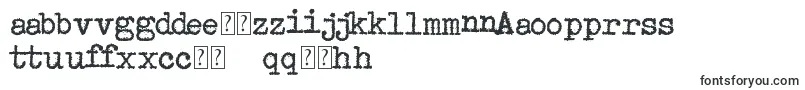 Lisätietoja MaquinaDeEscribir-fontista MaquinaDeEscribir-fontti – uzbekin fontit