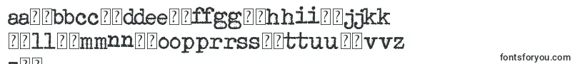 Más sobre la fuente MaquinaDeEscribir fuente MaquinaDeEscribir – Fuentes letonas