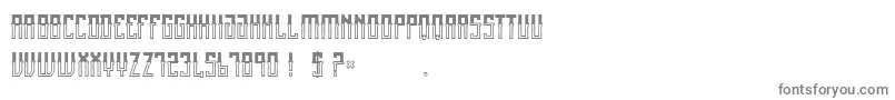 MexicanFiesta Font – Gray Fonts on White Background