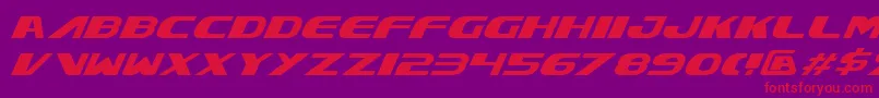 fuente XcelsionItalic – Fuentes Rojas Sobre Fondo Morado