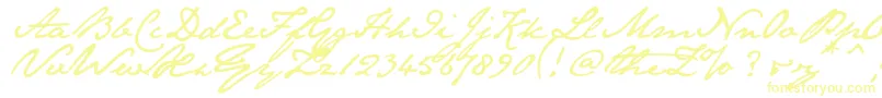 Janeaust Font – Yellow Fonts