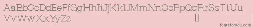 Weitere Informationen zur CfjeannemanceRegular-Schriftart CfjeannemanceRegular-Schriftart – Graue Schriften auf rosa Hintergrund
