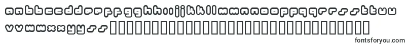 Шрифт Bukkake – контурные шрифты
