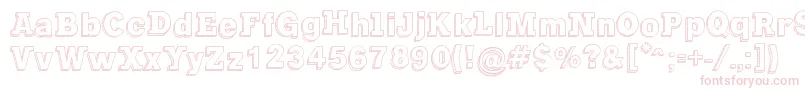 GregoryPackaging Font – Pink Fonts on White Background