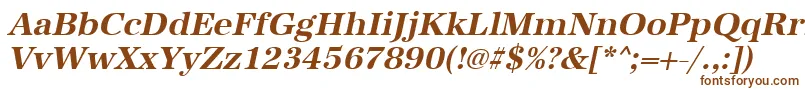 UrwantiquatBoldOblique Font – Brown Fonts