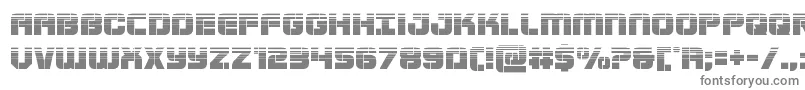 フォントSupersubmarinehalf – 白い背景に灰色の文字