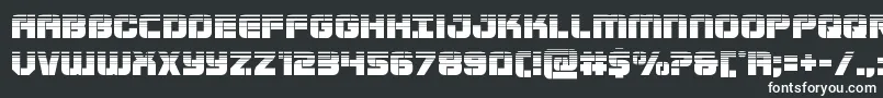 Supersubmarinehalf-fontti – valkoiset fontit