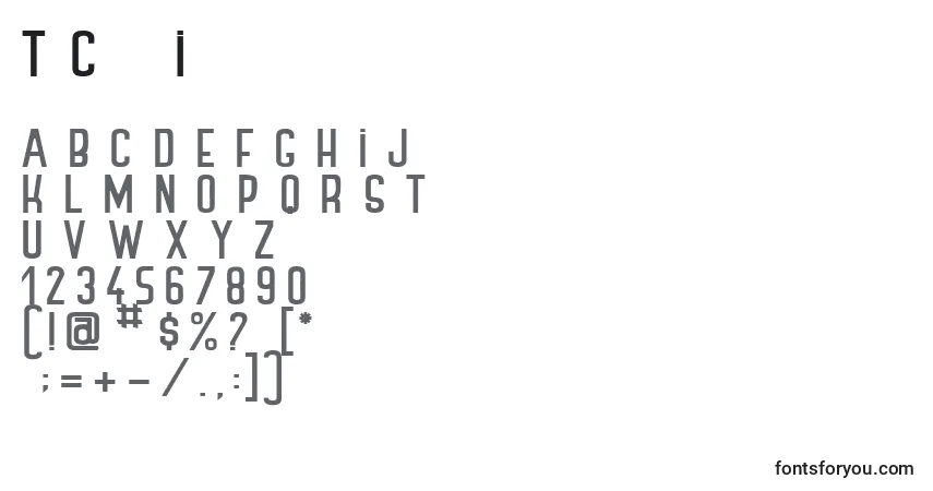 Schriftart TheCuriousIncident – Alphabet, Zahlen, spezielle Symbole