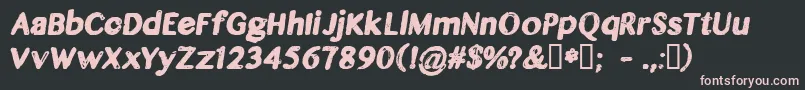 CflegendsofthefallRegular Font – Pink Fonts on Black Background