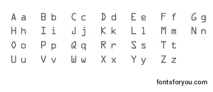 MicroscanA-fontti