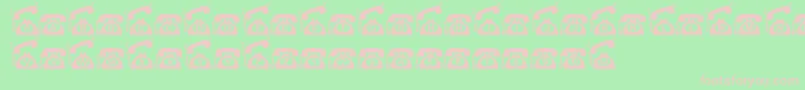 More about IJustCall Font IJustCall Font – Pink Fonts on Green Background