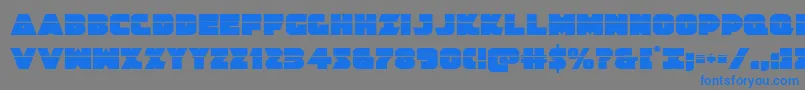 More about Jedisflaser Font Jedisflaser Font – Blue Fonts on Gray Background