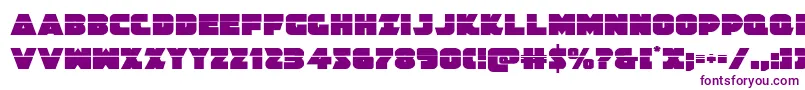 Jedisflaser Font – Purple Fonts on White Background