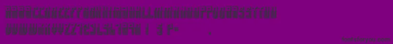 MexicanFiestaBold Font – Black Fonts on Purple Background