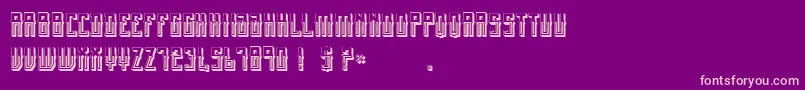 MexicanFiestaBold Font – Pink Fonts on Purple Background