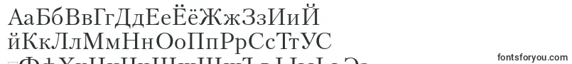 Petersburgostt-fontti – venäjän fontit