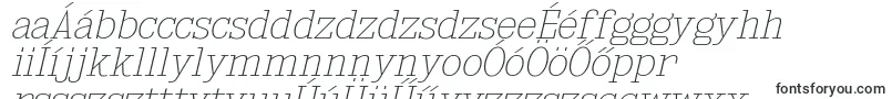 KingsbridgeUlIt-fontti – unkarilaiset fontit