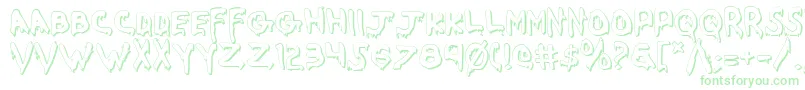 WereBeastShadow Font – Green Fonts