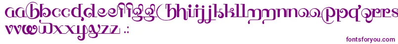 HffThaiDye Font – Purple Fonts