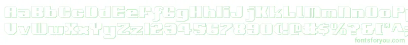 Voortrekker ffy-Schriftart – Grüne Schriften