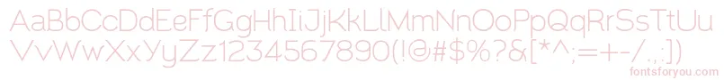 Santor1.002 Font – Pink Fonts on White Background