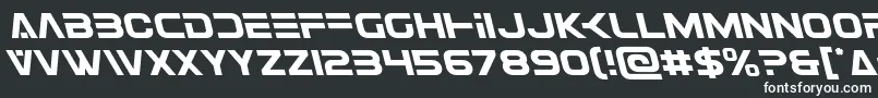 Eurofighterleft Font – White Fonts