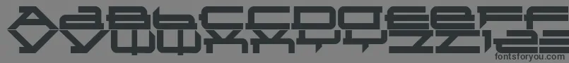 Шрифт Metatron – чёрные шрифты на сером фоне