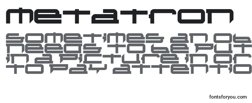 Metatron Font