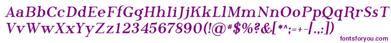 PhosphorusBromide Font – Purple Fonts on White Background