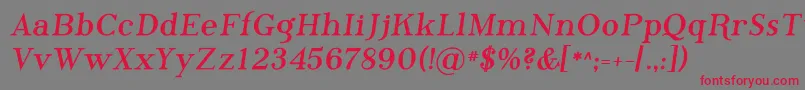 More about PhosphorusBromide Font PhosphorusBromide Font – Red Fonts on Gray Background
