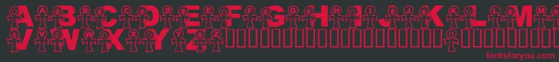 LmsEverlasting Font – Red Fonts on Black Background