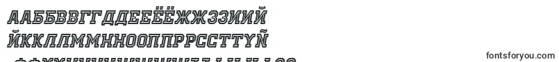 OldSchoolUnitedInlineAltItalic Font – Russian Fonts