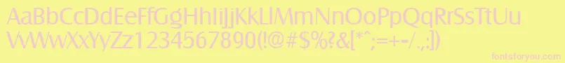 En savoir plus sur la police SalzburgRegular Police SalzburgRegular – polices roses sur fond jaune