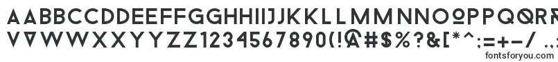 Шрифт Droidiga – высокотехнологичные шрифты