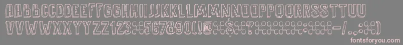DkAntidote Font – Pink Fonts on Gray Background