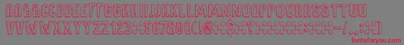 DkAntidote Font – Red Fonts on Gray Background