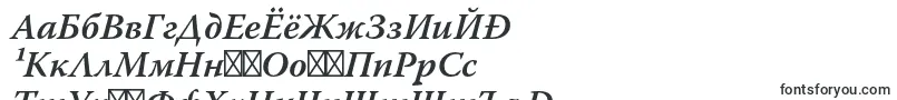 WarnockproSemiboldit Font – Kyrgyz Fonts
