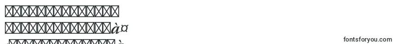 WarnockproSemiboldit-Schriftart – nepalesische Schriften