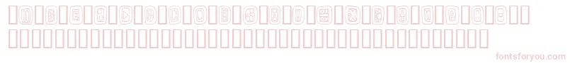 fuente NaturalSigns – Fuentes Rosadas Sobre Fondo Blanco