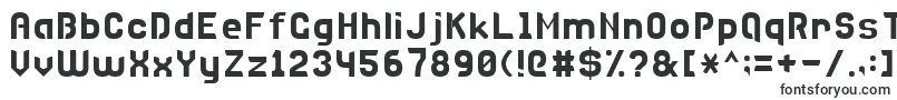 Шрифт Disco7 – цифровые шрифты