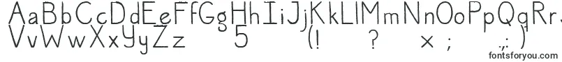 Шрифт Jose – эродированные шрифты