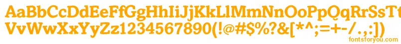 SlabstickBold Font – Orange Fonts