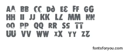Обзор шрифта Stamper