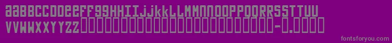 Vladimir Font – Gray Fonts on Purple Background