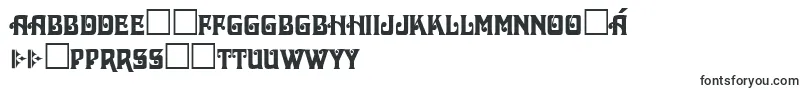 Czcionka DaschaRegular – czcionki joruba