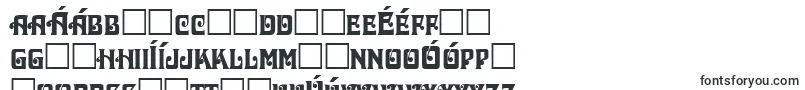 DaschaRegular-Schriftart – gälische Schriften