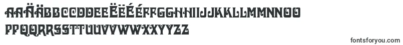 Czcionka DaschaRegular – macedońskie czcionki