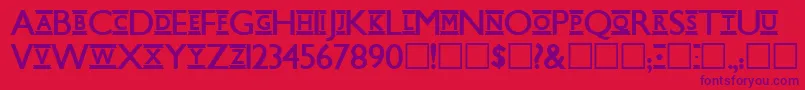 More about Underground Font Underground Font – Purple Fonts on Red Background